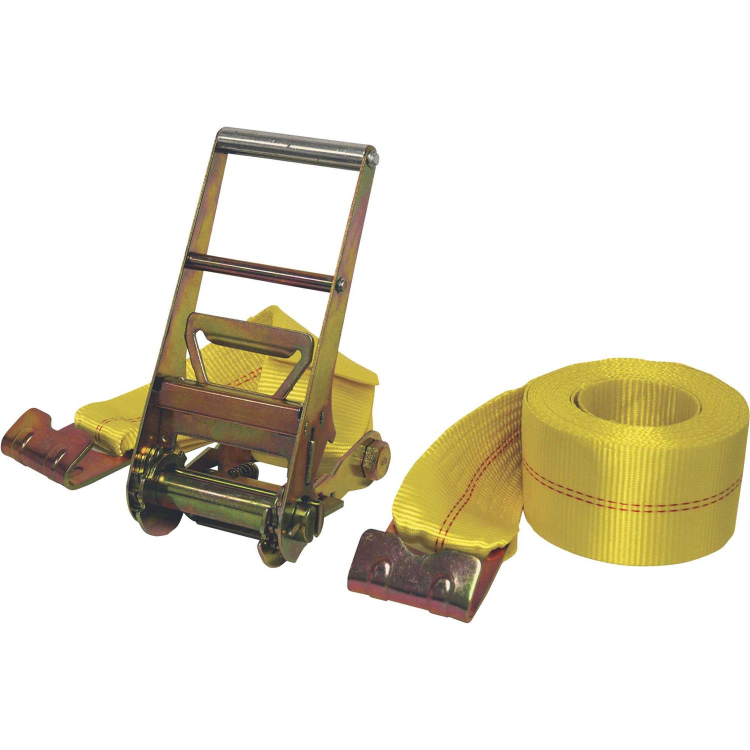 SmartStraps 30 ft. Commercial-Duty Ratchet Tie-Down with J-Hooks - Zenithce