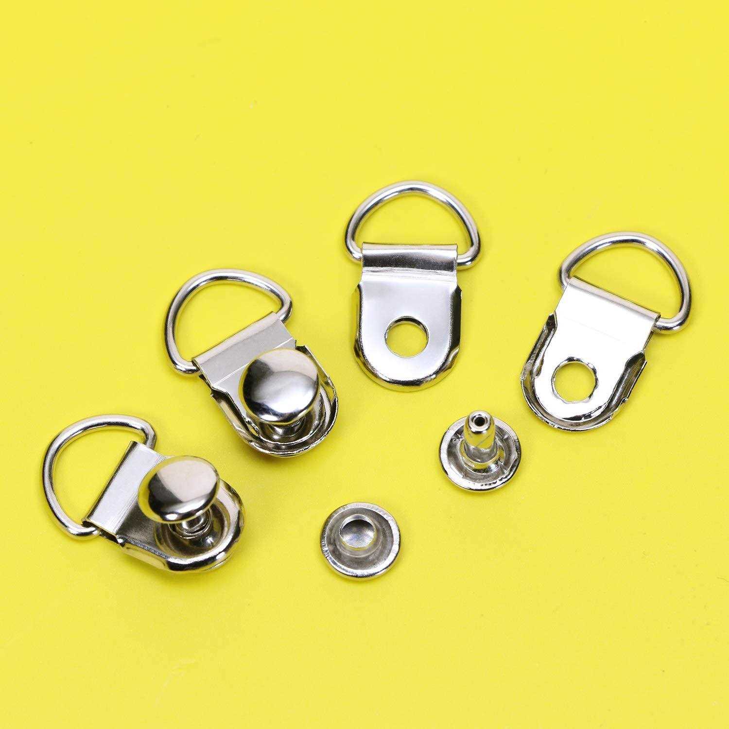 Onlykxy 50 Pieces Shoe Boot Lace Hooks - Zenithce