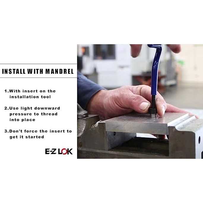 E-Z LOK 1/4-20 Insert for Hard Wood 400-4 - Zenithce