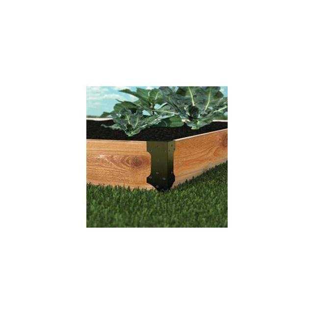 Panacea 10 ft. L X 18 in. H Metal Green Garden Fence - Zenithce