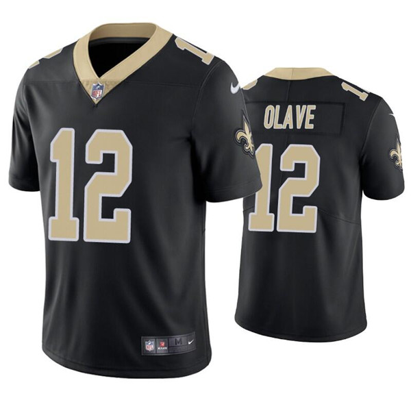 New Orleans Saints #12 Chris Olave Black Vapor Limited Stitched Jersey - Zenithce