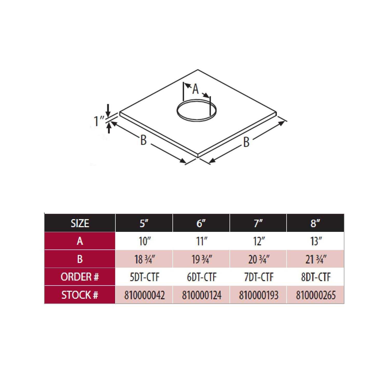 DuraVent DuraTech Adjustable Extended Roof Bracket 6DT-XRS - Zenithce