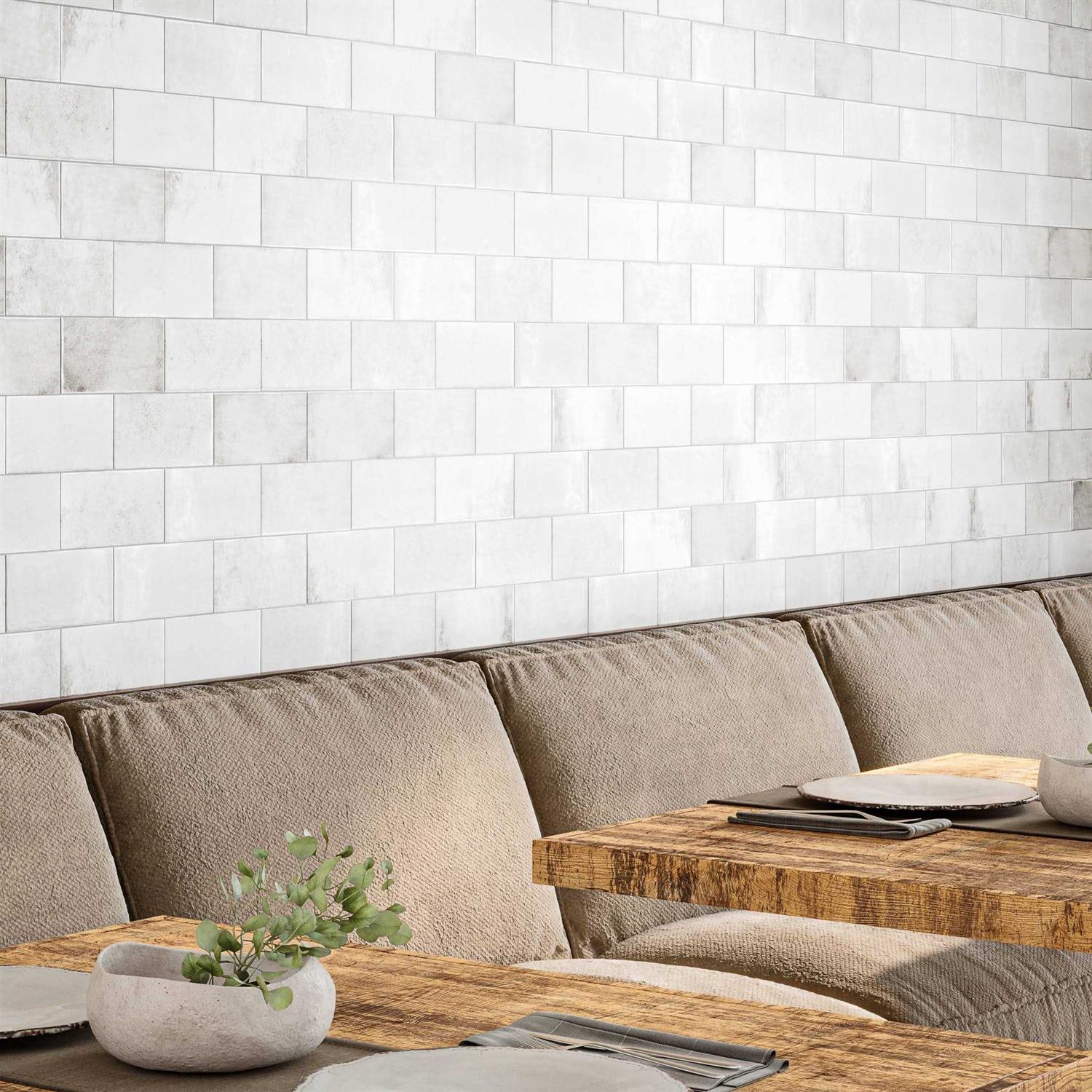 Tripoli 3.93 x 7.87 Ceramic Terracotta Look Subway Wall Tile Ivy Hill Tile - Zenithce