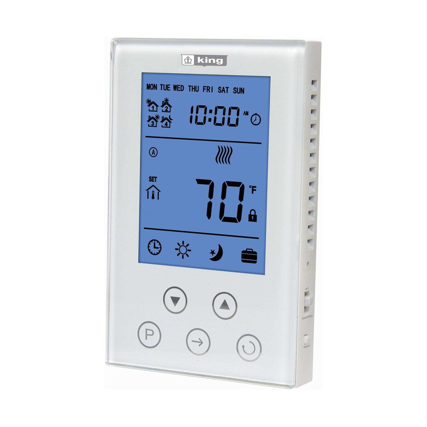 King Electric Electronic Non-Programmable Thermostat ES230-R - Zenithce