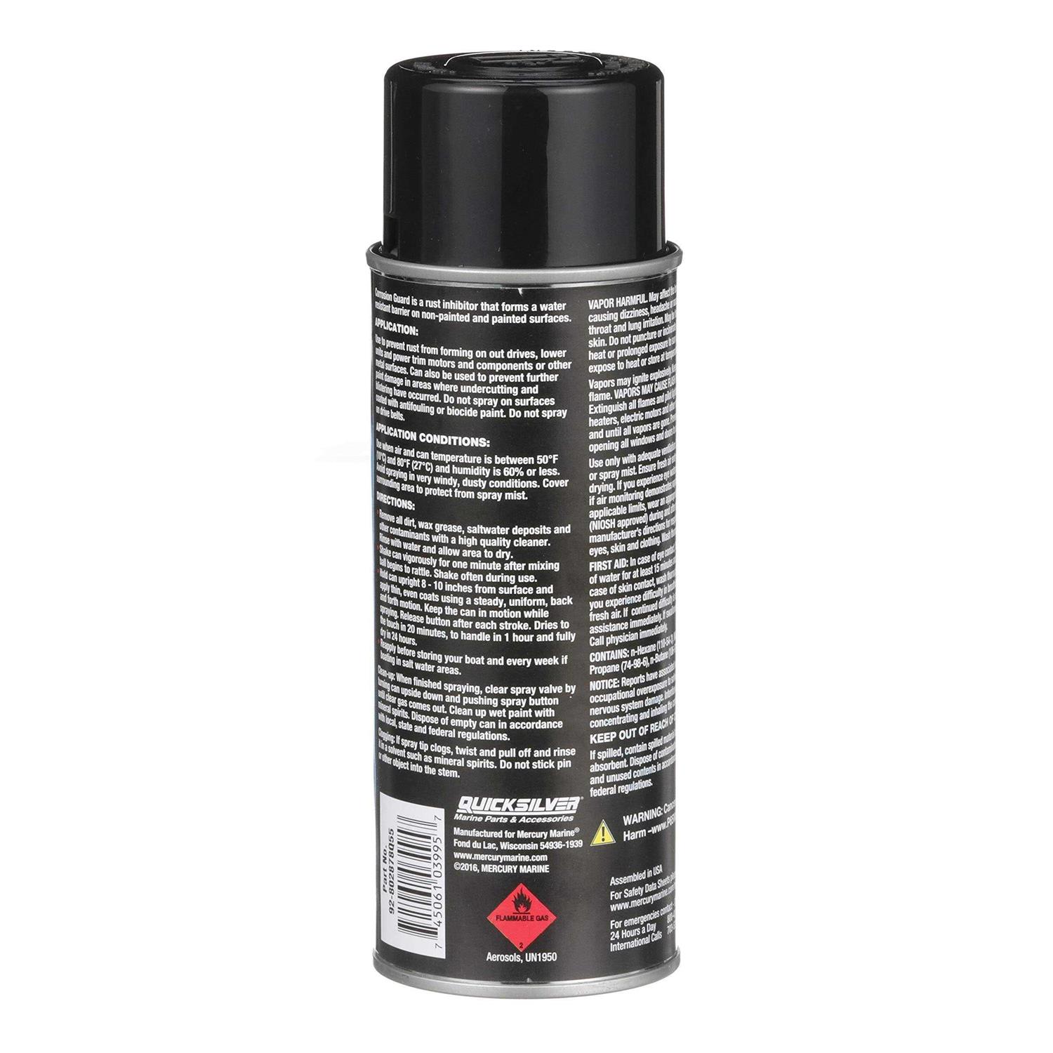 Quicksilver Corrosion Guard Engine Protect Rust Inhibitor - Zenithce