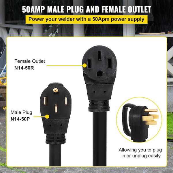 VEVOR Amp RV Extension Cord Power Cord RV Extension Cord RV Cord Power - Zenithce