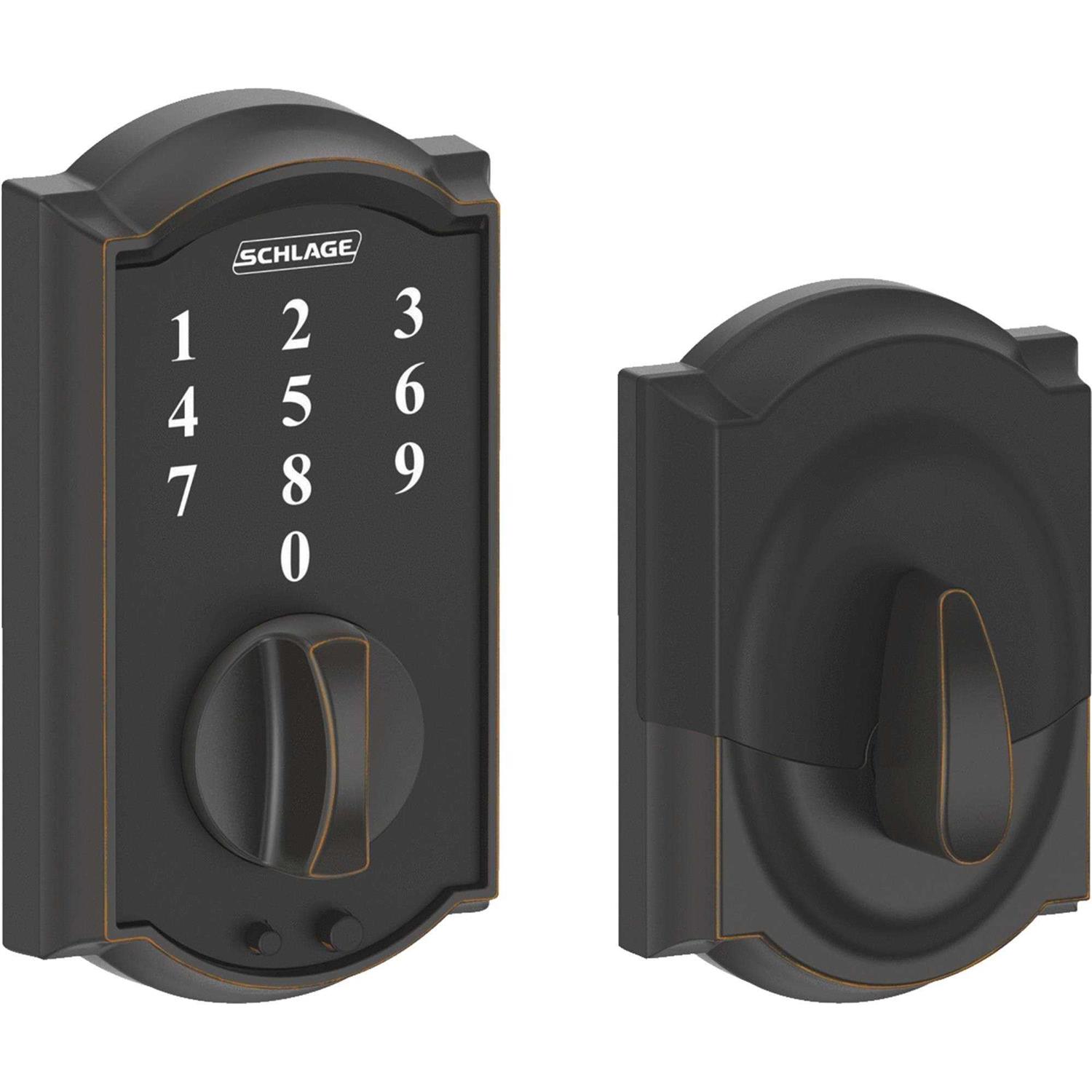 Schlage Camelot Single Cylinder Handleset and Right Hand Accent Lever - Zenithce
