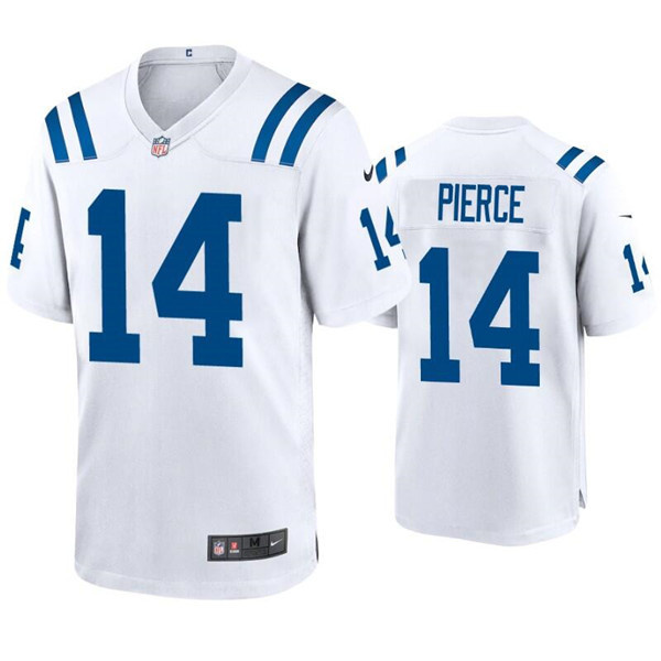 Indianapolis Colts #14 Alec Pierce White Stitched Football Jersey - Zenithce