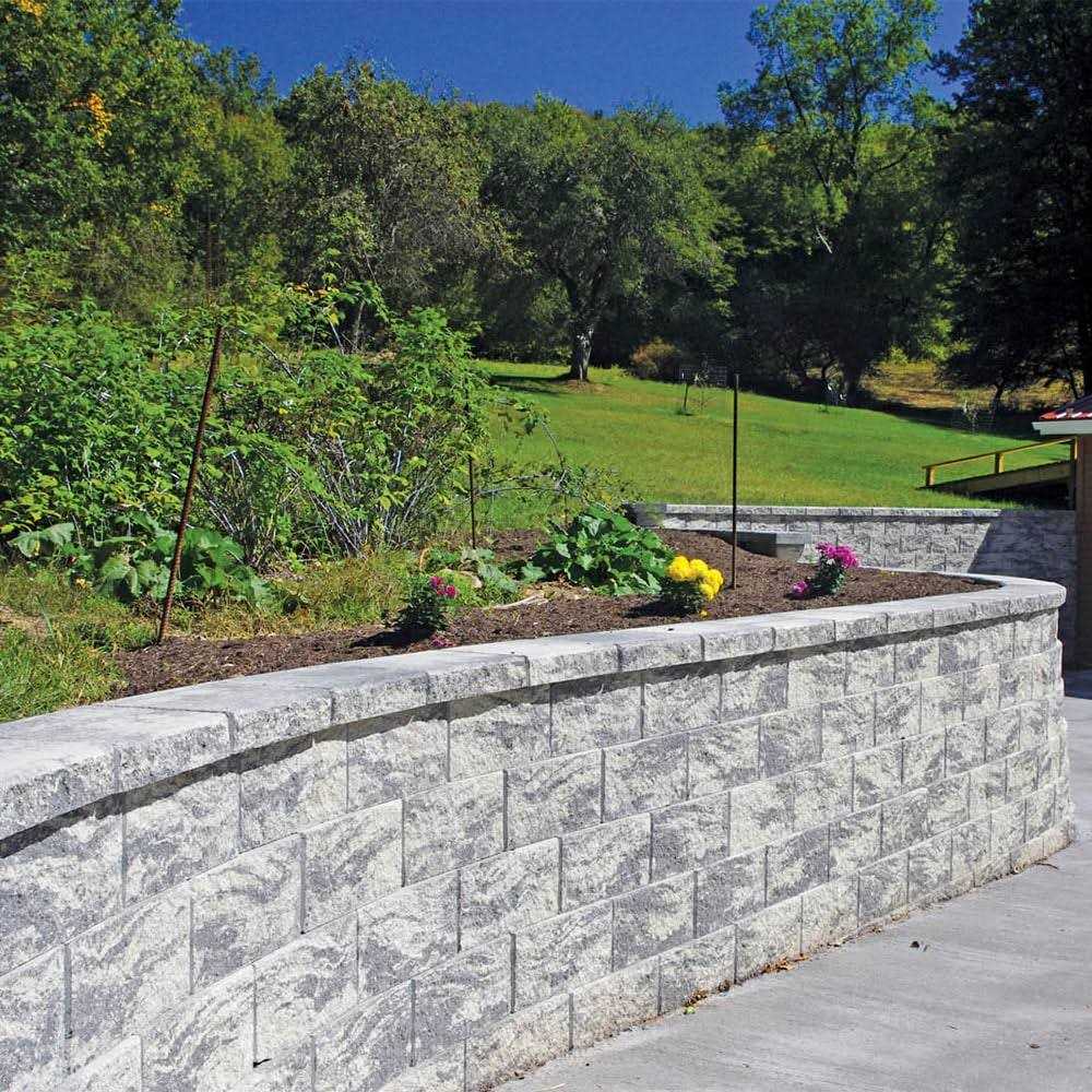 Lowe’s 16 L x 6 H x 12 D Tan Basic Retaining Wall Block in Brown 16202625 - Zenithce