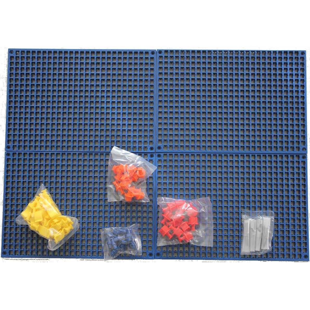 Organizer Genie Organize your Sockets, Wrenches, Pliers, Screwdrivers, Bits and All Other Tools with 76 piece Pegboards, Holders and C - Zenithce