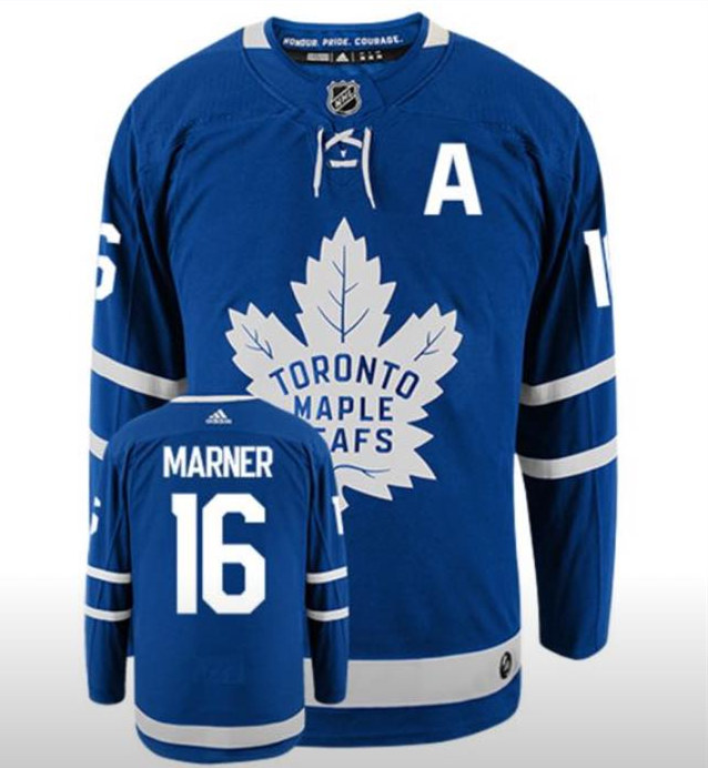 Toronto Maple Leafs #16 Mitchell Marner Blue With A Patch Adidas Stitched Jersey - Zenithce