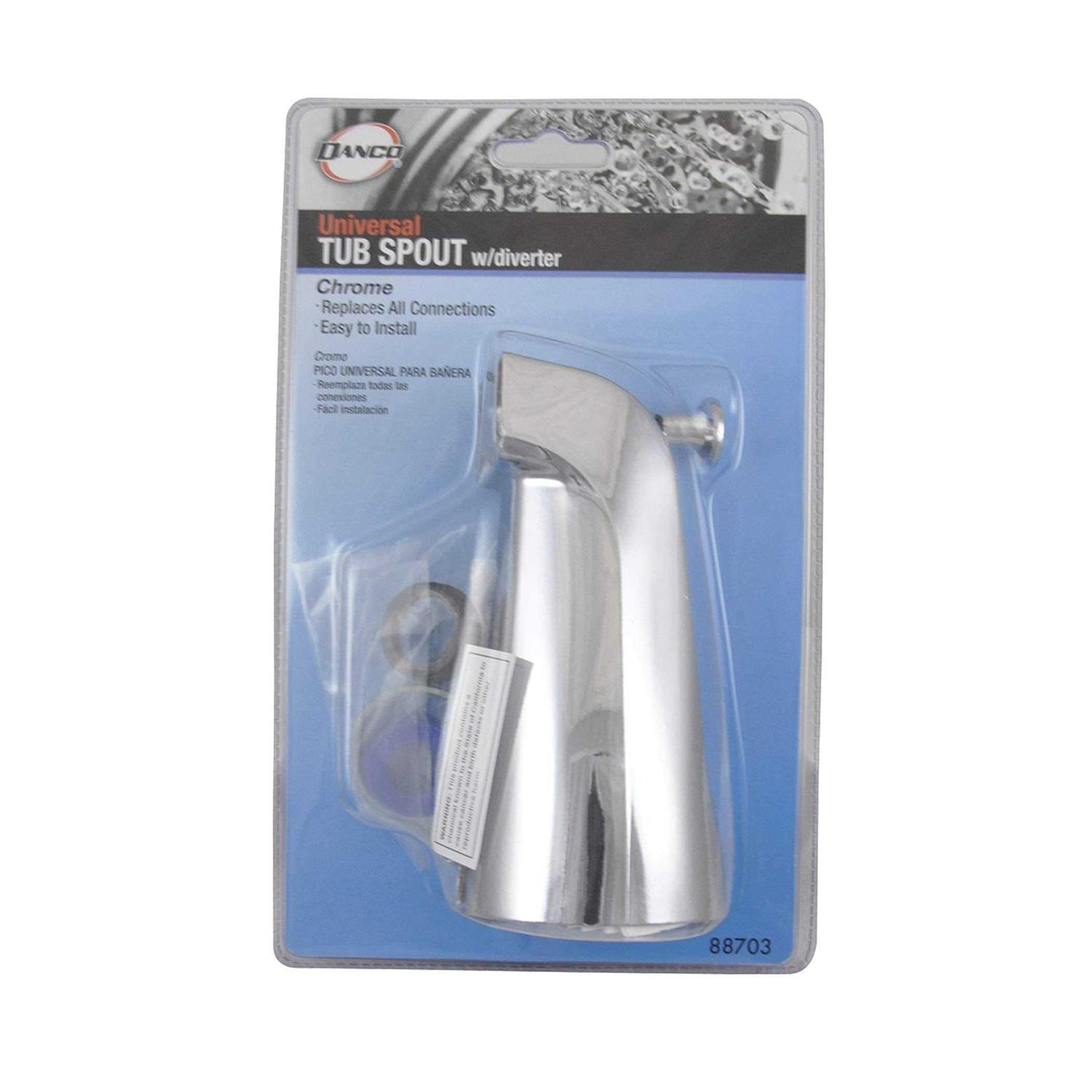 Danco Tub Spout w/Diverter Chrome 80765 - Zenithce