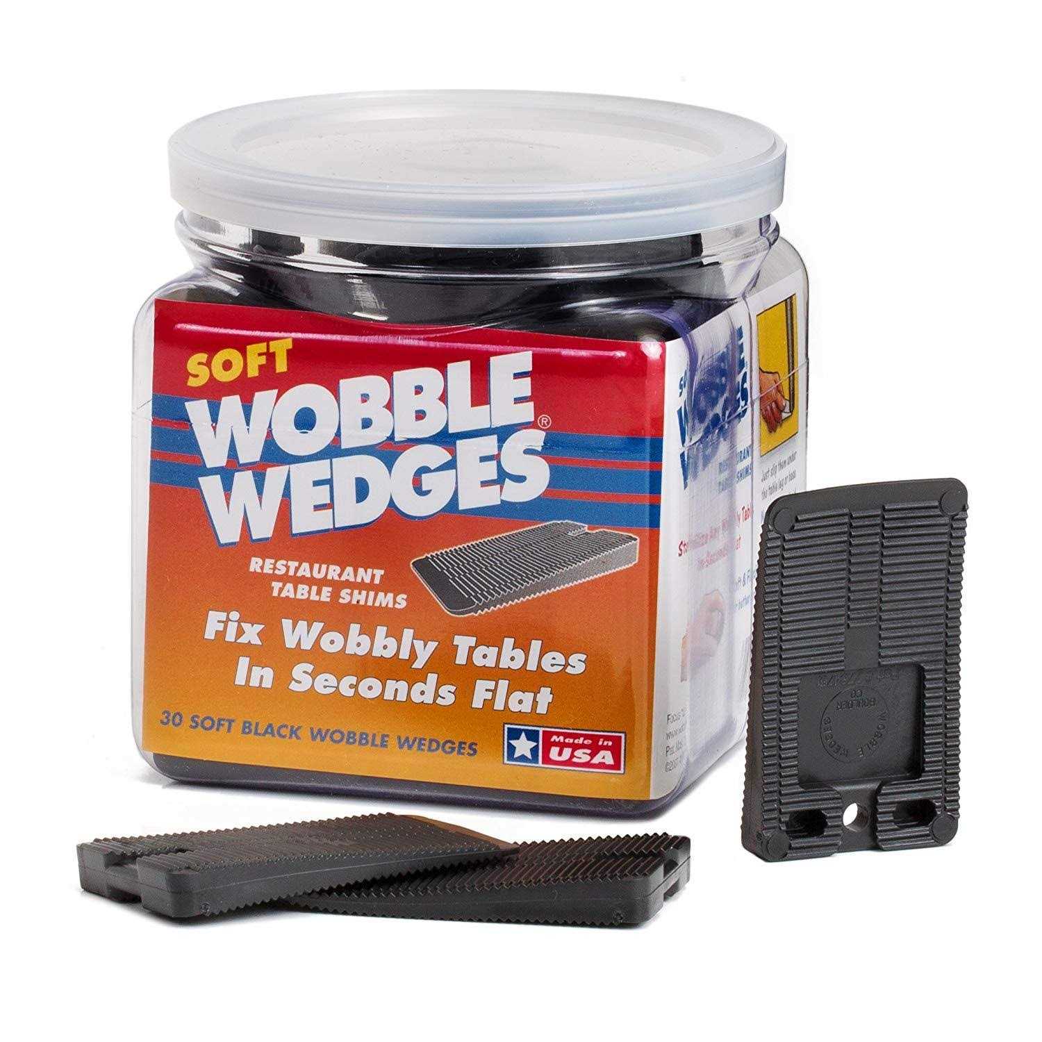 Wobble Wedges Flexible Plastic Shims Multi-Purpose Shim Wedges for Home Improvement and Work - Zenithce