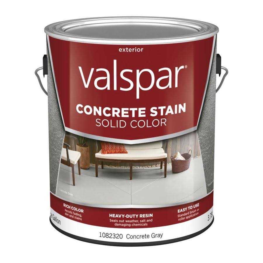 Valspar Base Solid Concrete Stain - Zenithce