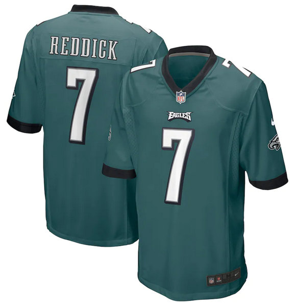 Philadelphia Eagles #7 Haason Reddick Green Stitched Game Jersey - Zenithce