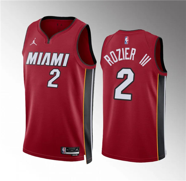 Miami Heat #2 Terry Rozier III Red Statement Edition Stitched Jersey - Zenithce