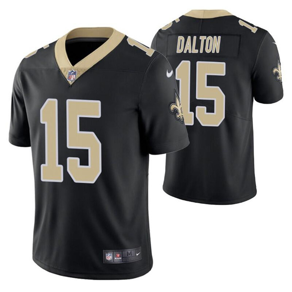 New Orleans Saints #15 Rex Burkhead Black Vapor Limited Stitched Jersey - Zenithce