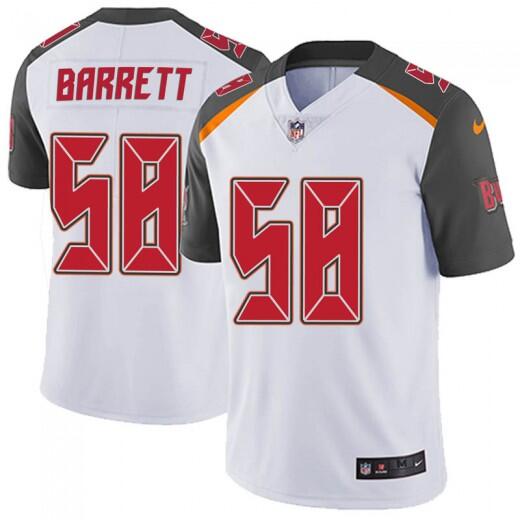 Tampa Bay Buccaneers #58 Shaquil Barrett White Vapor Untouchable Limited Stitched Jersey - Zenithce