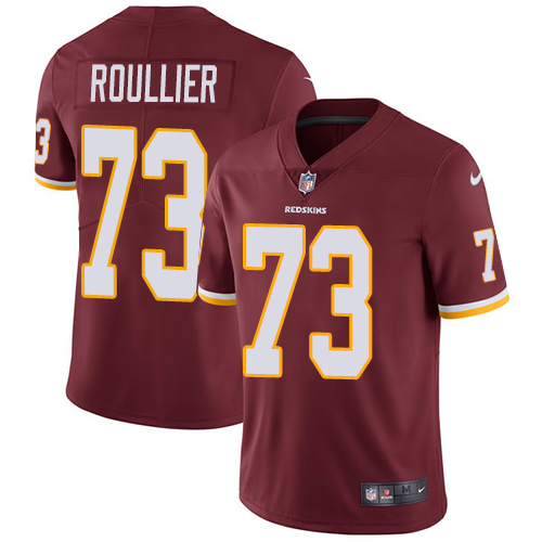 Washington Redskins #73 Chase Roullier Burgundy Red Vapor Untouchable Limited Stitched Jersey - Zenithce