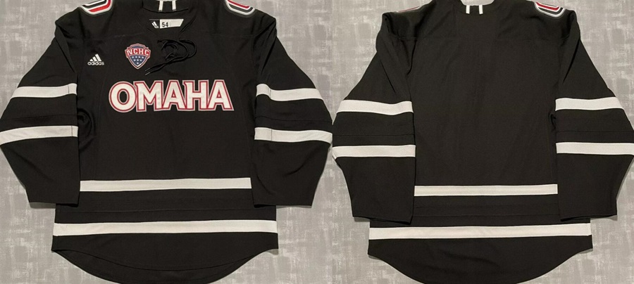Omaha Mavericks Black Stitched Jersey - Zenithce