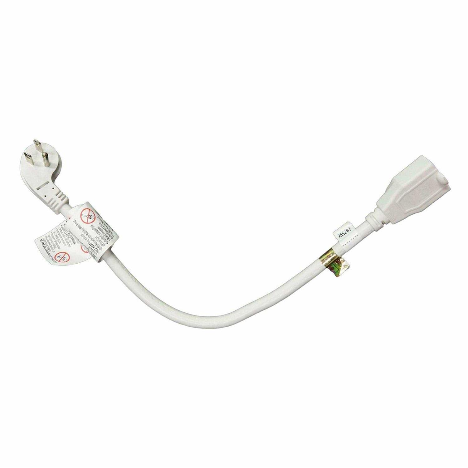 FIRMERST 1875W Low Profile 1Ft Extension Cord 14 AWG - Zenithce