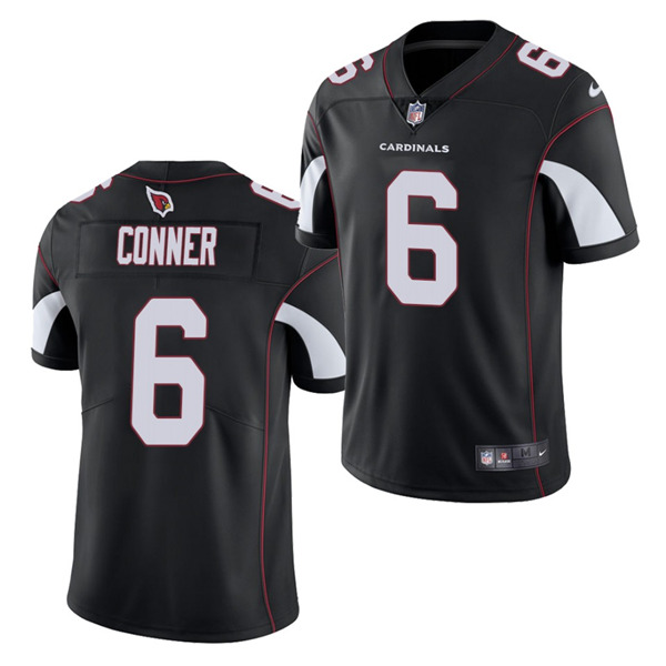 Arizona Cardinals #6 James Conner 2021 Black Vapor Untouchable Limited Stitched Jersey - Zenithce