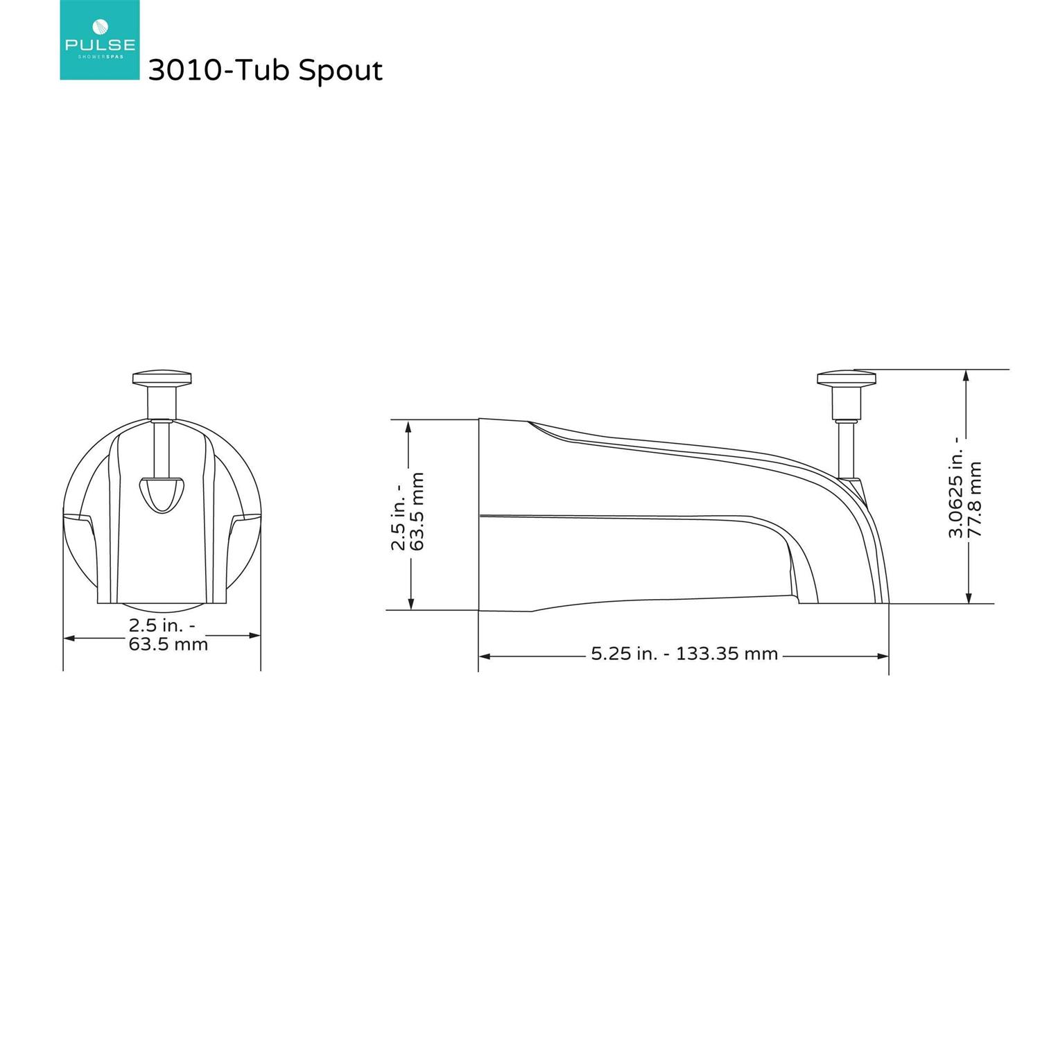 Pulse ShowerSpas Shower Panel 1060MB - Zenithce