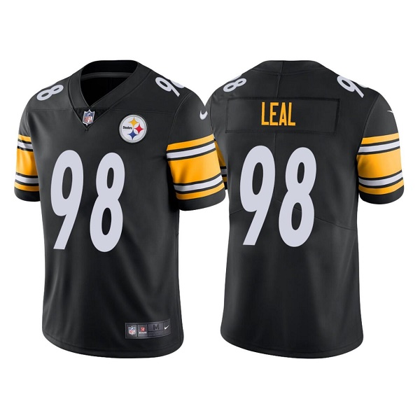 Pittsburgh Steelers #98 DeMarvin Leal Black Vapor Untouchable Limited Stitched Jersey - Zenithce