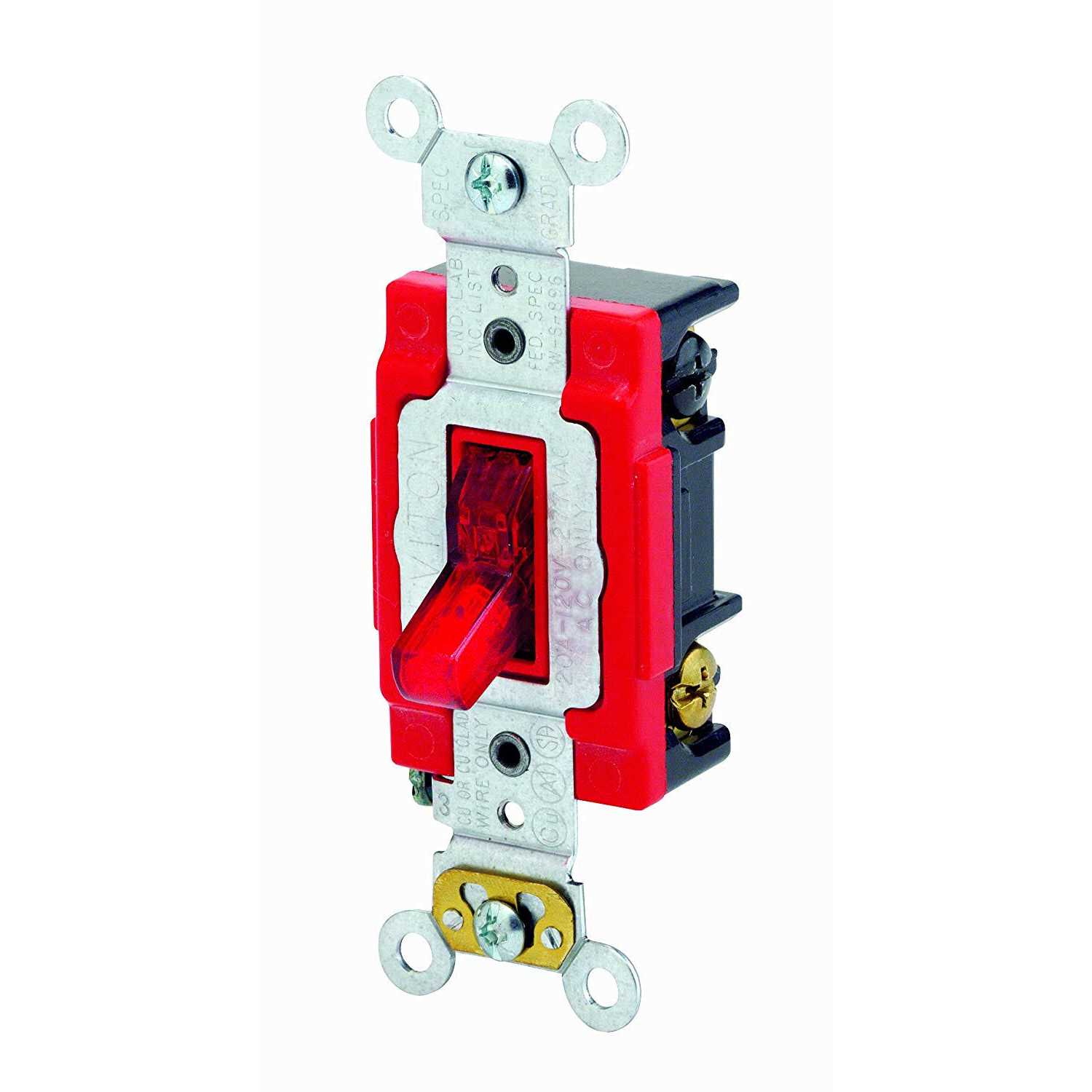 Leviton Double-Pole Toggle Switch 1222-2 - Zenithce