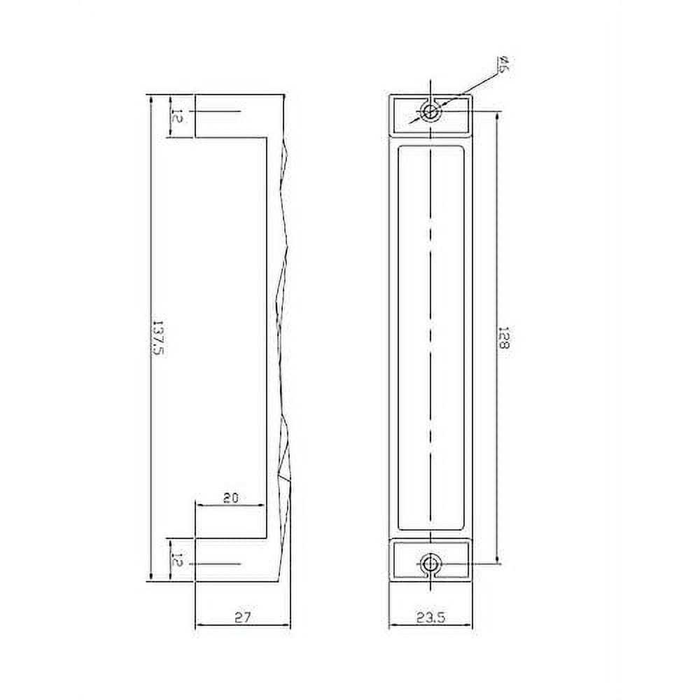 Richelieu Contemporary Pull 12-5/8 Center-to-Center BP720320900 - Zenithce