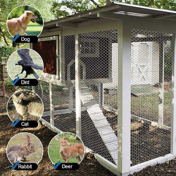 Fencer Wire 20-Gauge Poultry Netting with 2 in. Mesh - Zenithce