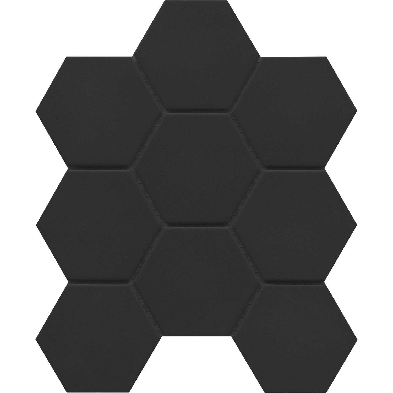 Source 3 x 3 Beveled Porcelain Honeycomb Mosaic Wall & Floor Tile Emser Tile - Zenithce