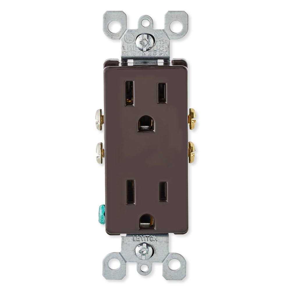 Leviton 5325 Decora Duplex Receptacle - Zenithce