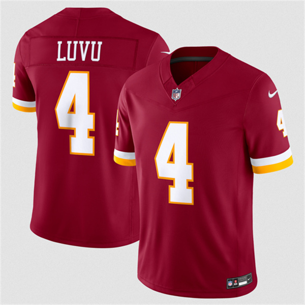 Washington Commanders #4 Frankie Luvu Burgundy 2026 F.U.S.E. Vapor Limited Stitched Jersey - Zenithce