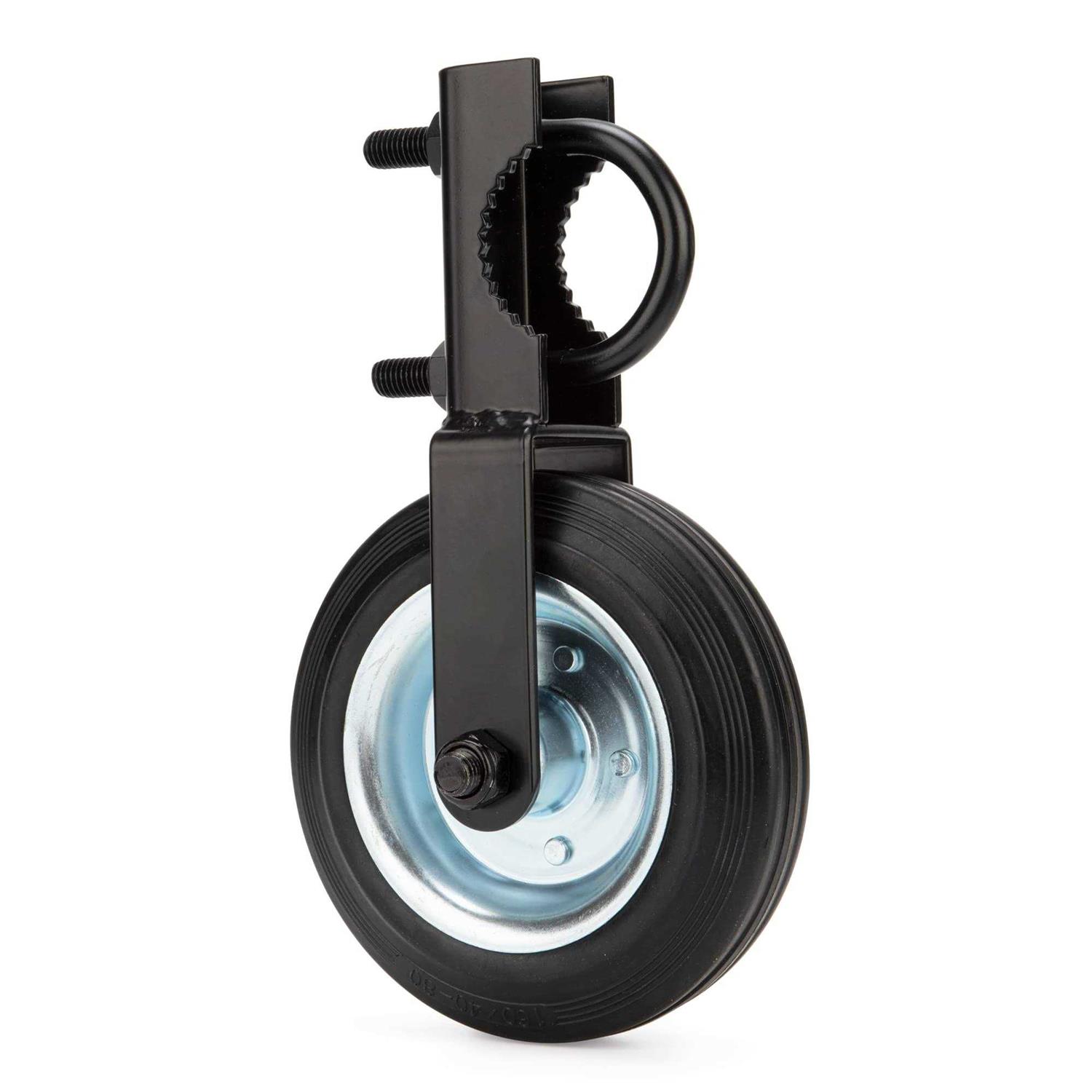 SANKINS Gate Helper Wheel for Supporting Metal Swing Gates with 1-5/8 Thru 2 Gate Frames - Zenithce