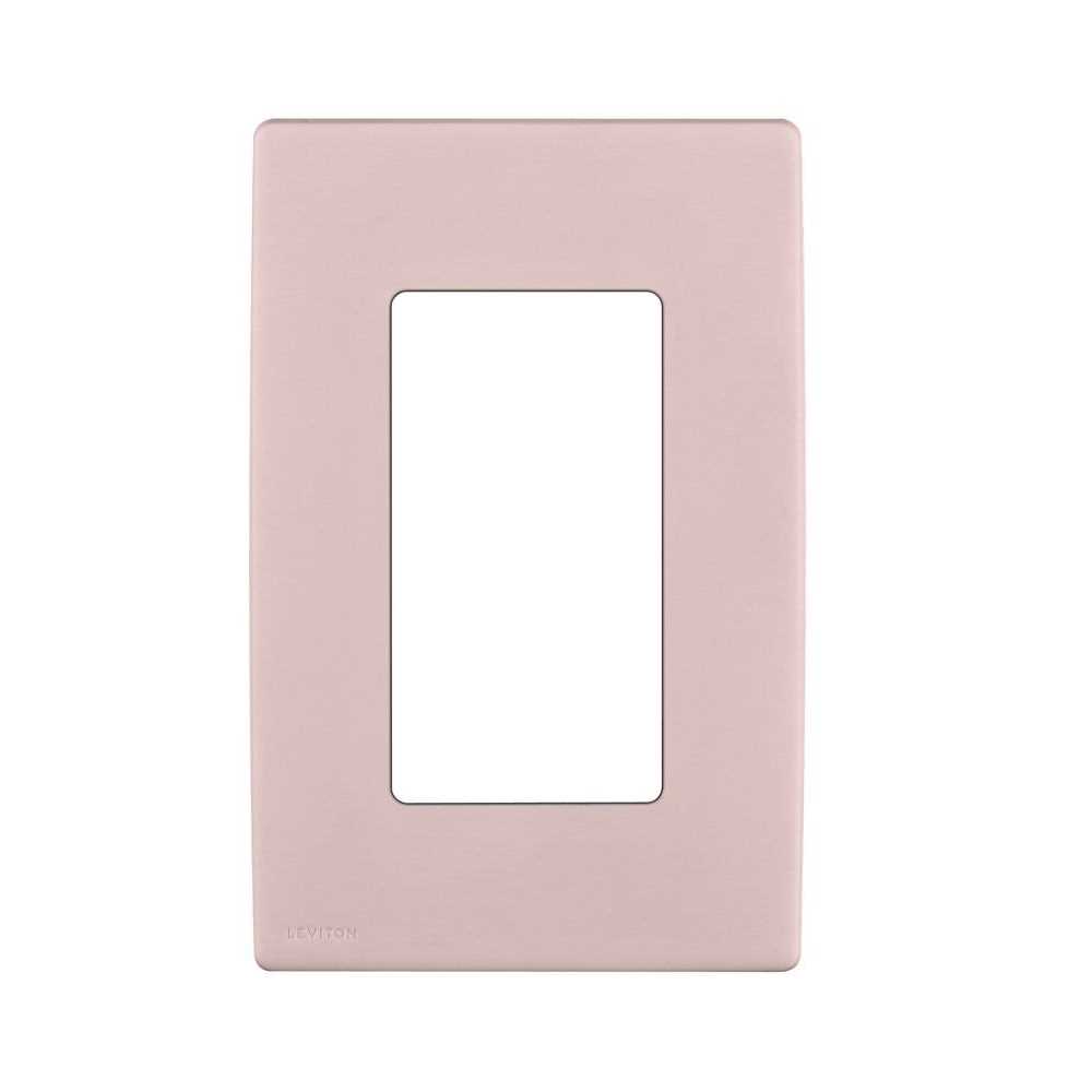 Leviton REWP1 Renu 1-Gang Screwless Snap-On Wallplate - Zenithce