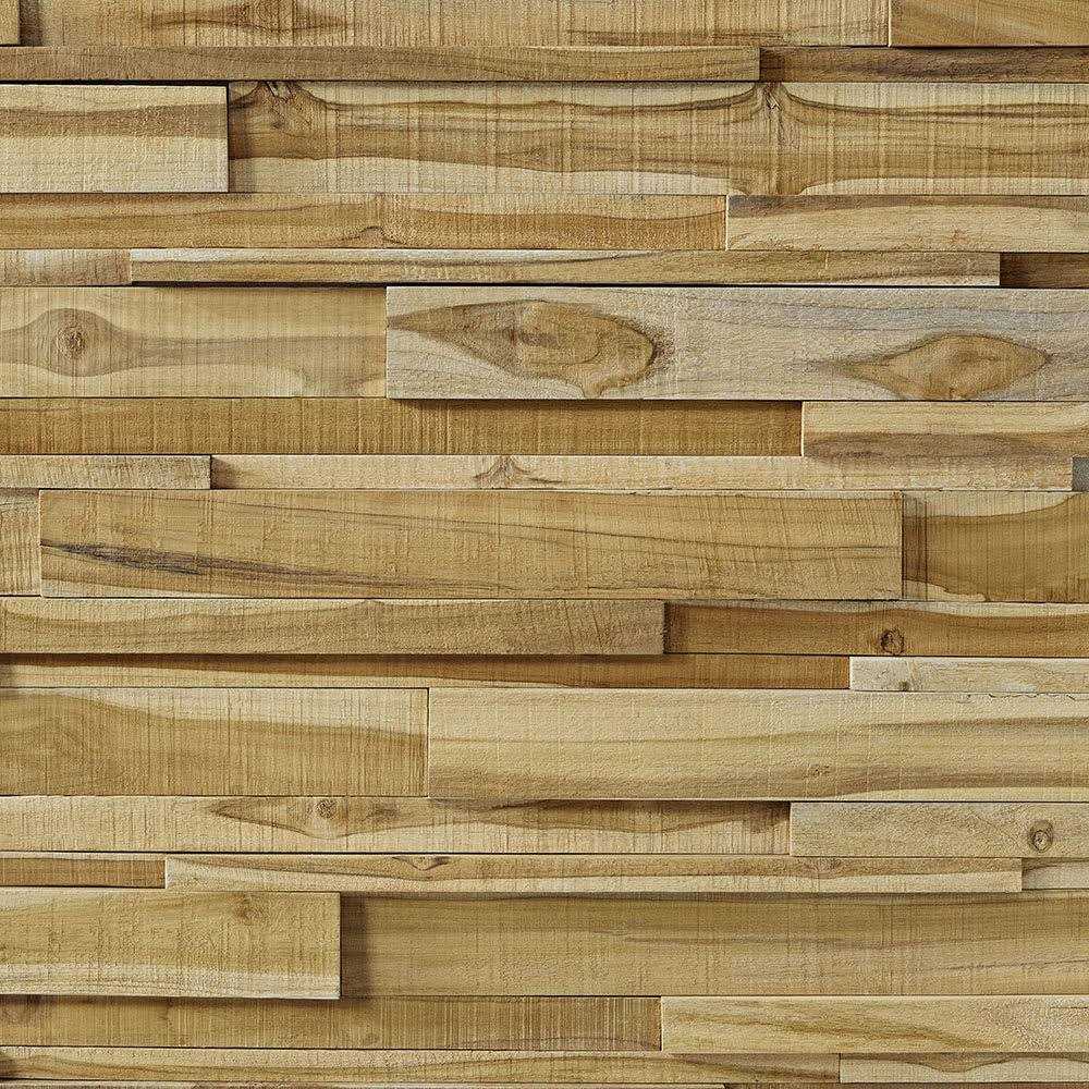 WALL!SUPPLY 0.98 in. x 3.94 in. x Teak - Zenithce