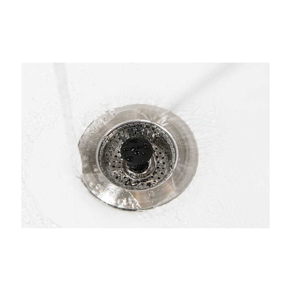 Kitchen Sink Stainless Steel Strainer Waste Plug Filter Drain Stopper Basket - Zenithce