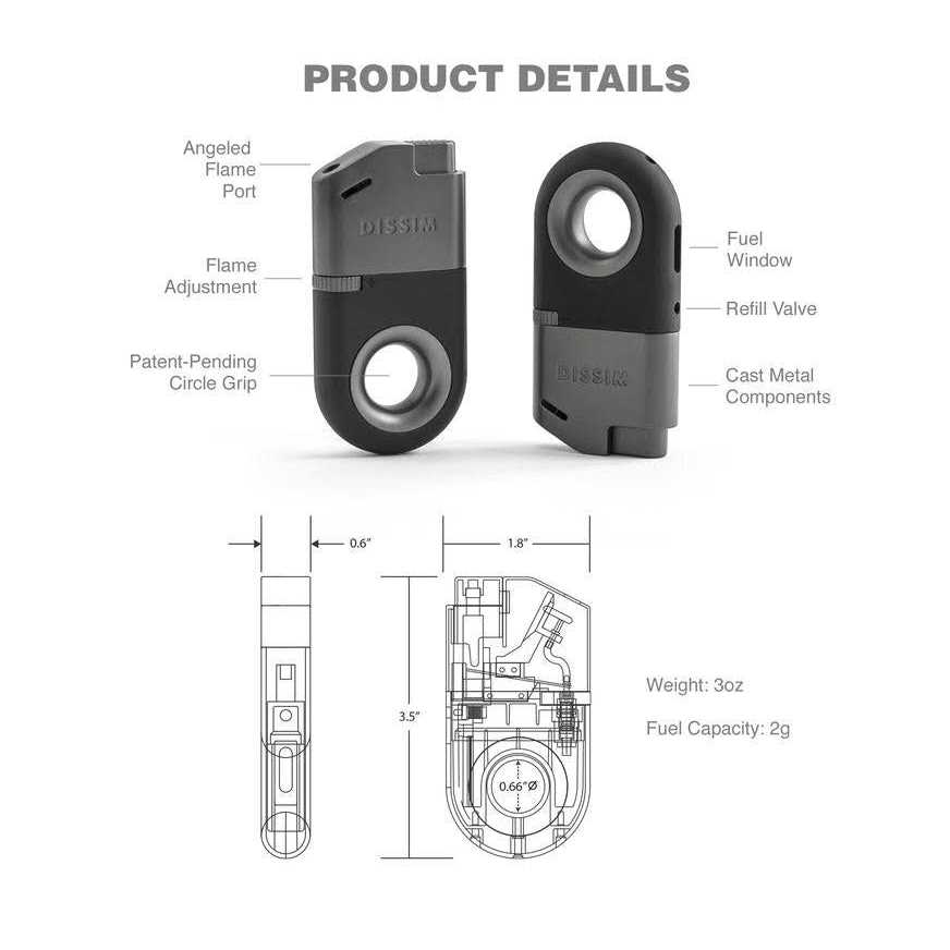 Dissim Inverted Lighter - Zenithce