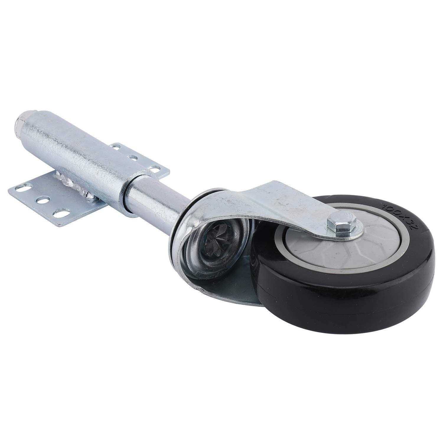 Yaegoo 4 PU Gate Heavy Duty Spring Loaded Swivel Caster - Zenithce
