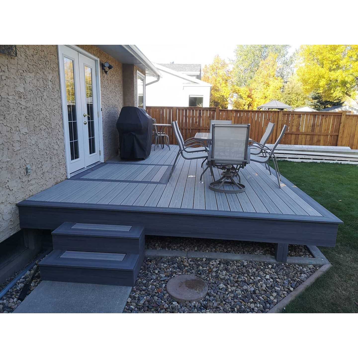 Deckorators Voyage 1-in x 6-in x Grooved Composite Deck Board - Zenithce