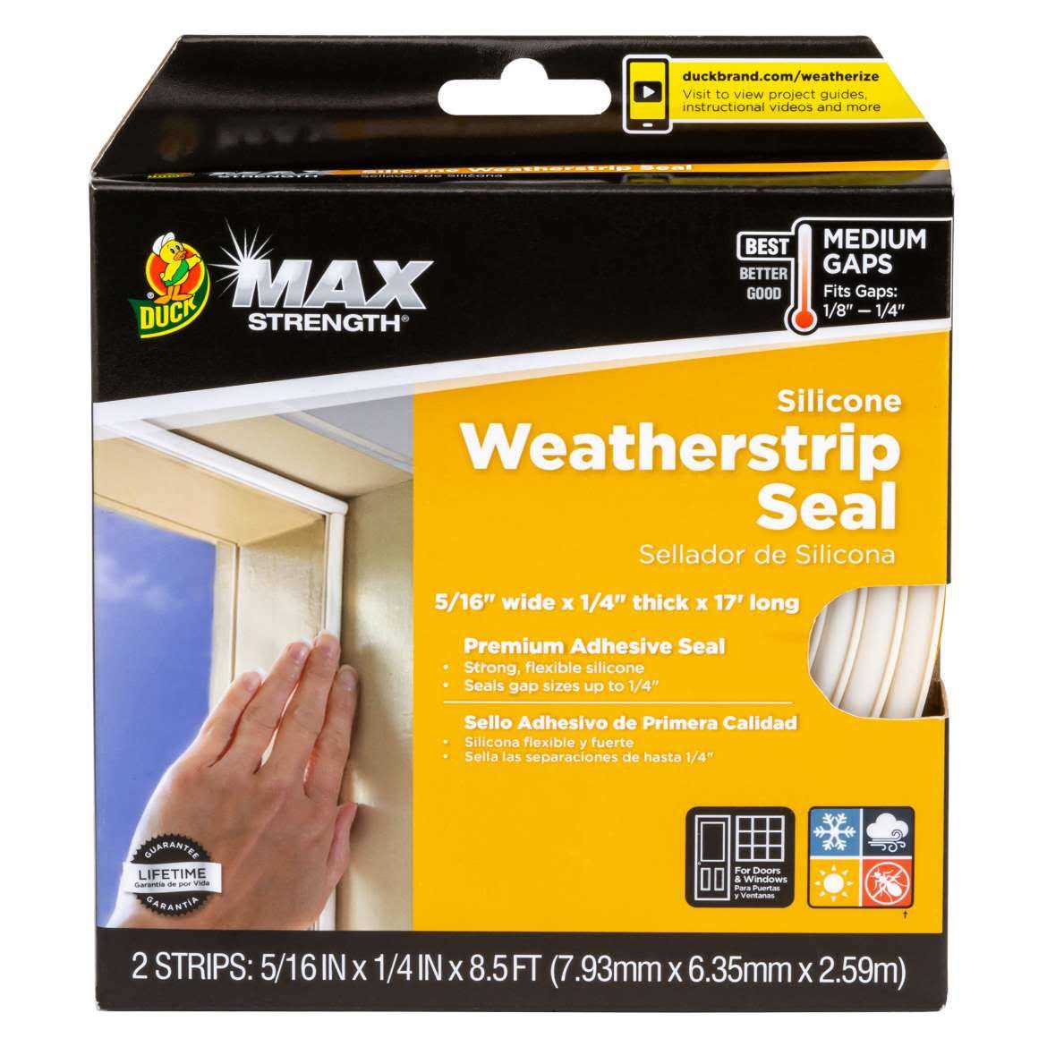 Duck Brand Double-Sided Window Kit Tape - Zenithce