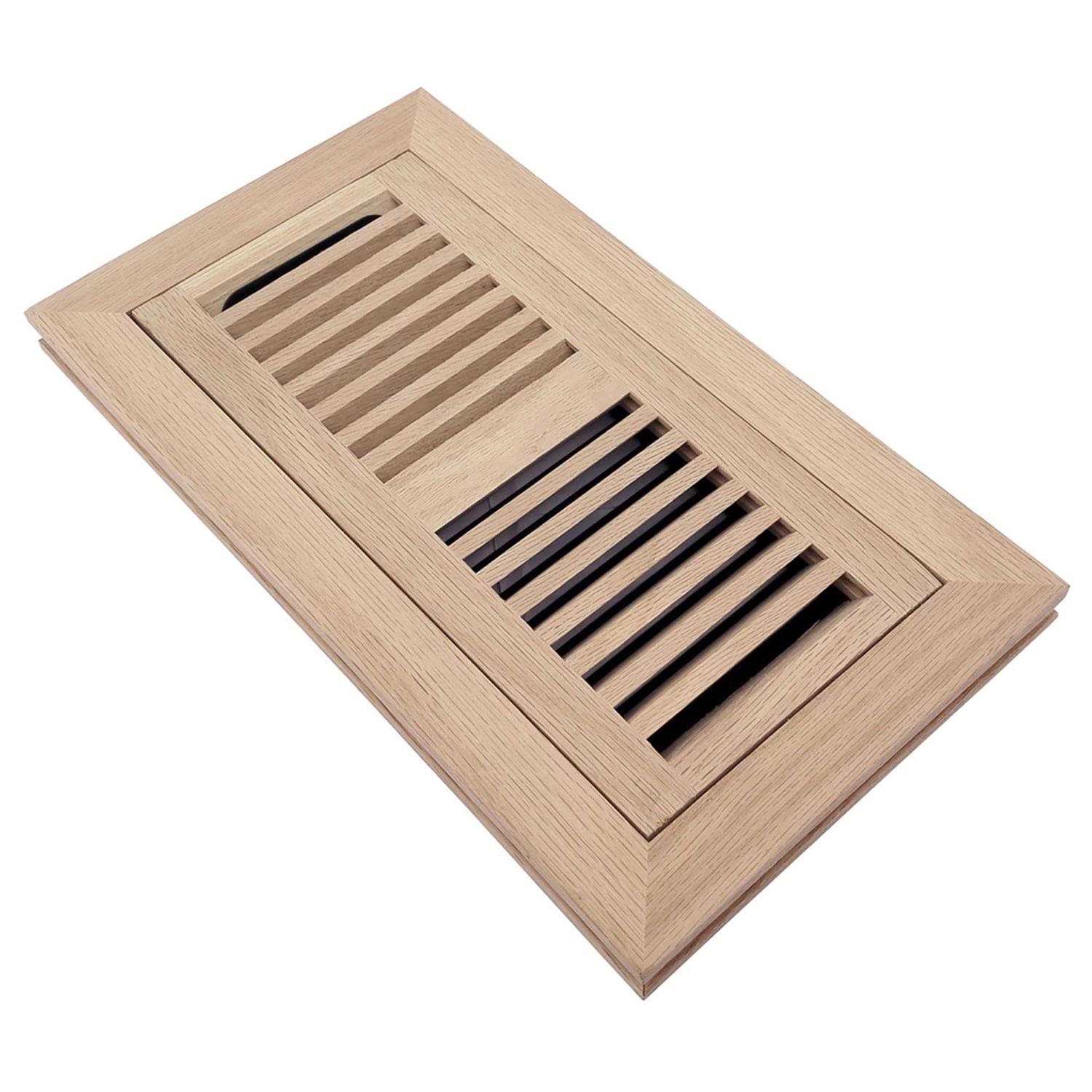Homewell Oak Wood Floor Register Flush Mount Vent - Zenithce