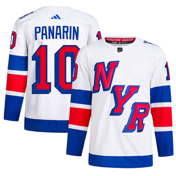 New York Rangers #10 Artemi Panarin White 2024 Stadium Series Stitched Jersey - Zenithce