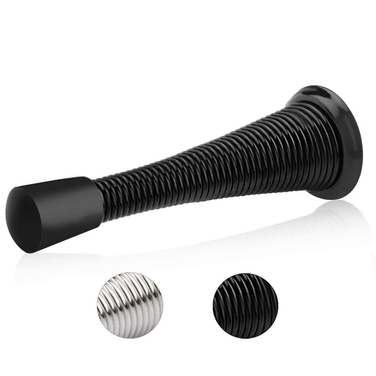 HOMOTEK 12 Pack Spring Door 3-1/8 Heavy Duty Door Stop - Zenithce