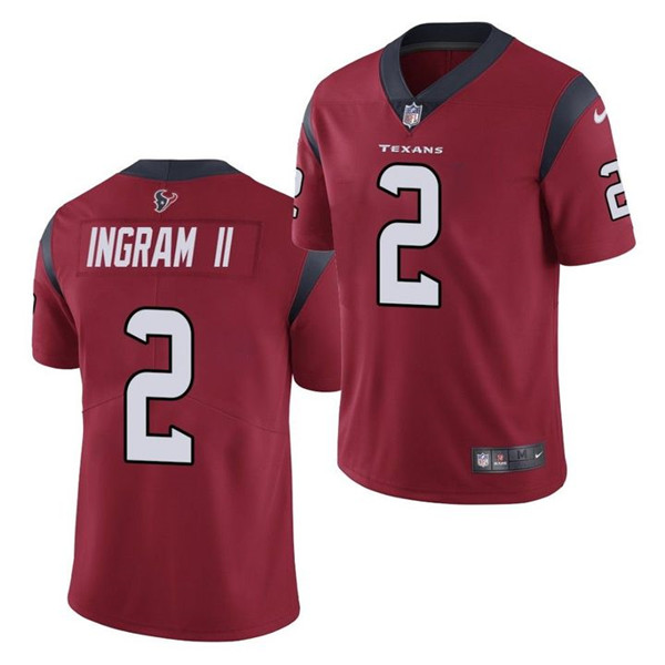 Houston Texans #2 Mark Ingram II Red Vapor Untouchable Limited Stitched Jersey - Zenithce