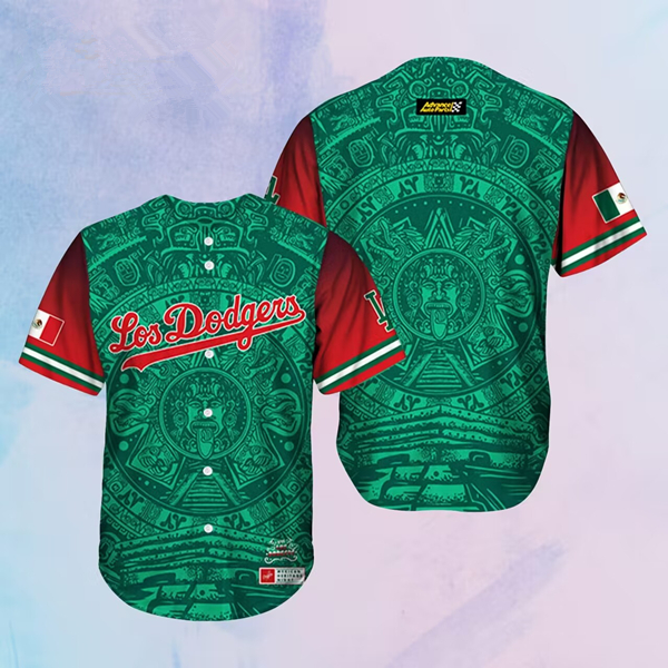 Los Angeles Dodgers 2024 Mexican Heritage Jersey - Zenithce