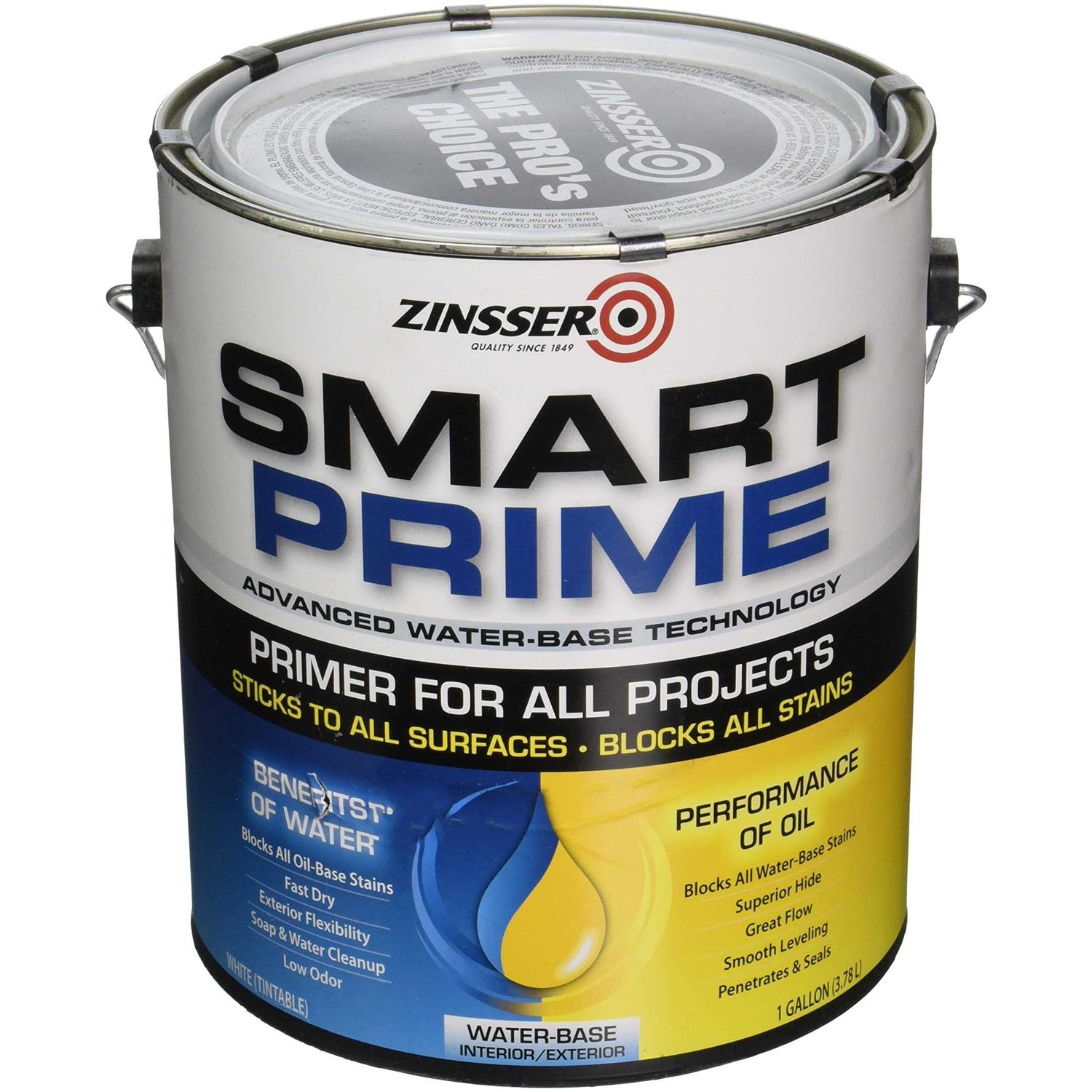 Zinsser Shieldz Universal White Wallcovering Primer 1 Qt - Zenithce