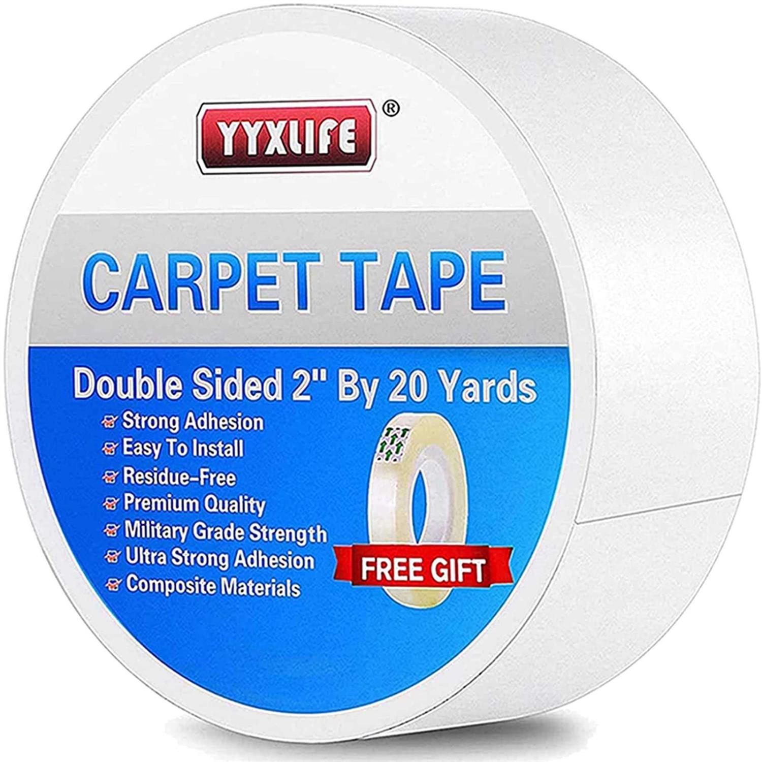 Yyxlife Double Sided Carpet Tape for Area Rugs Rug - Zenithce