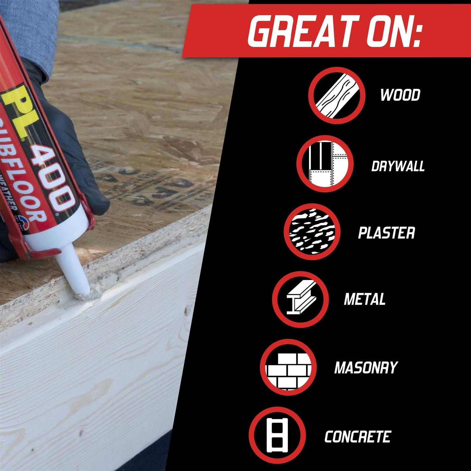 Loctite PL 400 Subfloor Adhesive - Zenithce